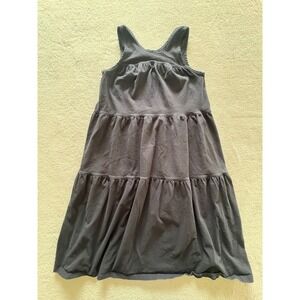 Everlane Black Cotton Tiered Tank Midi Dress Womens Small F-DRS-CTN-TRD-SL
